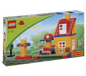 LEGO Station Set 3778 Packaging
