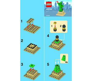 LEGO Statue Of Liberty Set 40026 Instructions