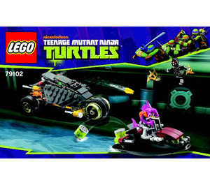 LEGO Stealth Shell in Pursuit Set 79102 Instructions