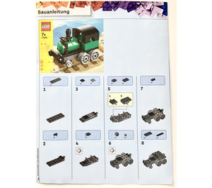 LEGO Steam Locomotive Set 11945 Instructions