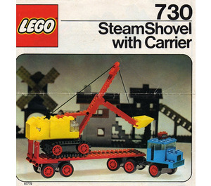 LEGO Steam Schaufel mit Carrier 730-1