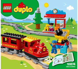 LEGO Steam Zug 10874 Instructions