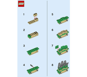 LEGO Stegosaurus 122111 Anleitungen