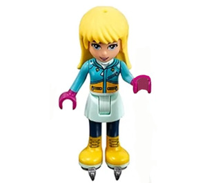 LEGO Stephanie, Licht Aqua Rok Minifiguur