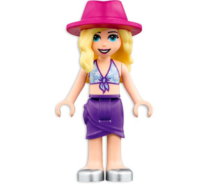 LEGO Stephanie - Magenta Hoed Minifiguur