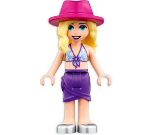 LEGO Stephanie - Magenta Hoed minifiguur