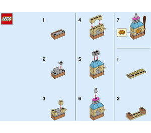 LEGO Stephanie's Bakery 562011 Instrukce