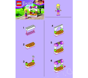 LEGO Stephanie’s Bakery Stand 30113 Instructies