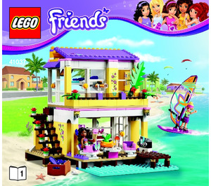 LEGO Stephanie's Beach House 41037 Instrukce