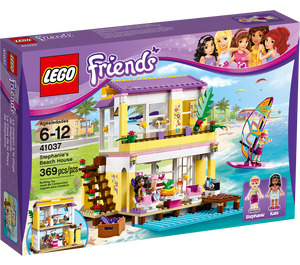 LEGO Stephanie's Beach House Set 41037 Packaging