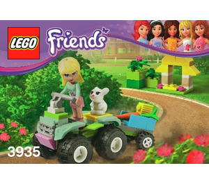 LEGO Stephanie's Pet Patrol 3935 Anweisungen