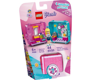 LEGO Stephanie's Shopping Play Cube Set 41406 Packaging