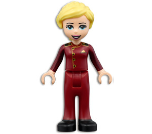 LEGO Stephanie with Dark Red Suit Minifigure