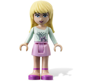 LEGO Stephanie s Hvězda a Glitter Horní Minifigurka