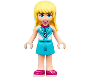 LEGO Stephanie med Whistle Minifigur