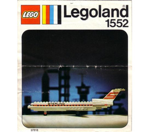 LEGO Sterling Boeing 727 Set 1552-2