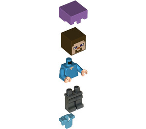 LEGO Steve Minifigur