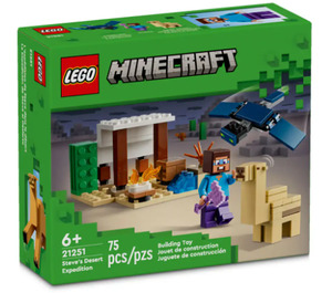 LEGO Steve's Desert Expedition 21251 Packaging