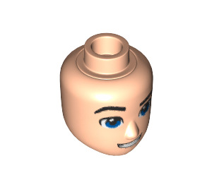 LEGO Steve Trevor Male Minidoll Head (29413 / 92240)