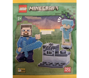 LEGO Steve met Diamant Armour 662317