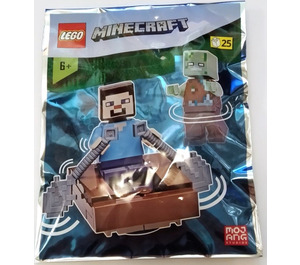 LEGO Steve avec Drowned Zombie 662205