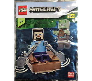 LEGO Steve avec Drowned Zombie 662205 Packaging