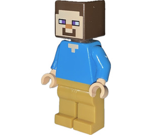 LEGO Steve z Perłowe Złoto Nogi Minifigurka