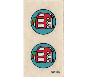 LEGO Sticker for Set 3719