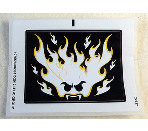 LEGO Sticker for Set 9464 (Glow In The Dark Version) (10755)