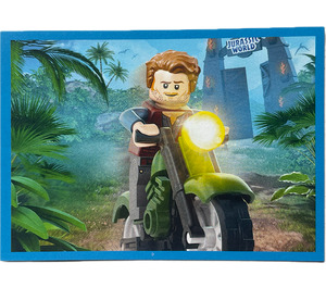 LEGO Sticker, Jurassic World, Blue Ocean # 134