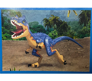 LEGO Aufkleber, Jurassic World, Blau Ocean 2019, 147 of 160
