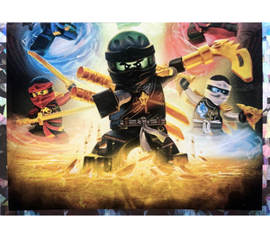 LEGO Sticker, Ninjago Legacy, Blue Ocean # 10