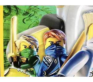 LEGO Aufkleber, Ninjago Legacy, Blau Ocean # 286