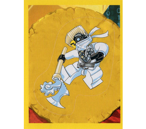 LEGO Sticker, Ninjago Legacy, Blue Ocean # 57