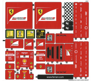 LEGO Sticker Sheet 1 for Set 75913 (19248)