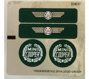 LEGO Sticker Sheet 2 for Set 10242 (15920)