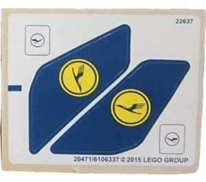 LEGO Sticker Sheet 2 for Set 40146 (20471)