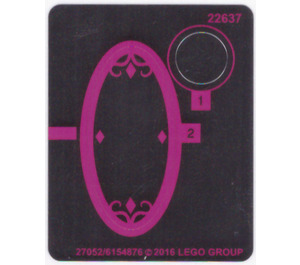 LEGO Sticker Sheet 2 for Set 41180 (27052 / 27053)