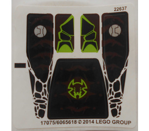 LEGO Sticker Sheet 2 for Set 70134 (17075)