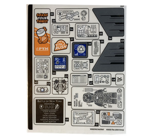 LEGO Sticker Sheet 2 for Set 76269 (10103709)