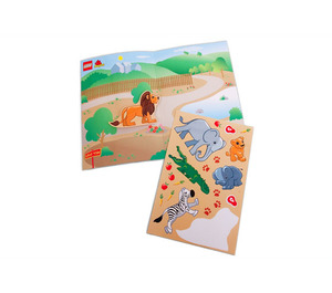 LEGO Sticker Sheet - Duplo Zoo (851960)
