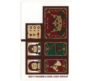 LEGO Sticker Sheet for Set 10193 (85217)