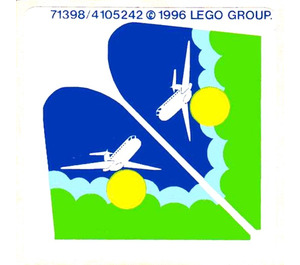 LEGO Aufkleber Sheet for Set 1817 (71398)