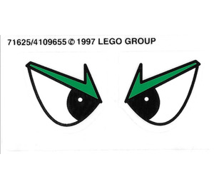 LEGO Autocollant Sheet for Set 2160 / 2161 / 2162 (71625)