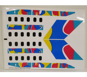 LEGO Sticker Sheet for Set 2718 (72614)