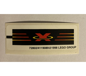 LEGO Sticker Sheet for Set 2963 (72802)