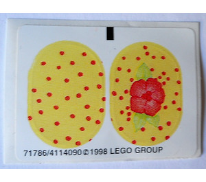 LEGO Sticker Sheet for Set 3204 / 3210 (71786)