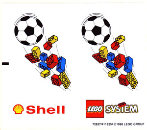 LEGO Sticker Sheet for Set 3309 (72827)