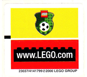 LEGO Sticker Sheet for Set 3410 (23037)