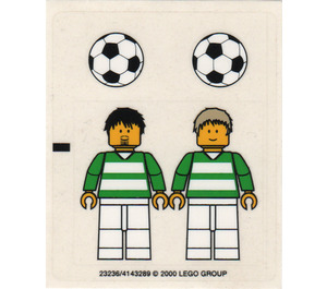 LEGO Aufkleber Sheet for Set 3414 / 3419 (23236)